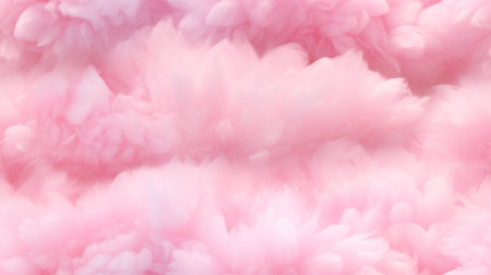 Seamless Pink Cotton Candy Textureの素材