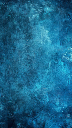 Blue Grunge Texture, Abstract Background for Copyの素材