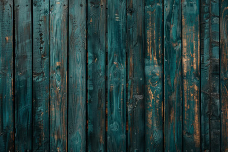 Rustic Teal Wood Texture, Vintage Charm for Interior Designの素材