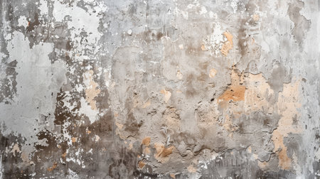 Grunge Concrete Texture, Abstract Background in Gray and Brown Tonesの素材