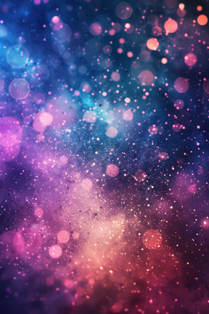 Abstract Sky with Defocused Lightsの素材