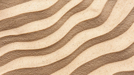 Tranquil Beige Sand with Intricate Natural Designsの素材