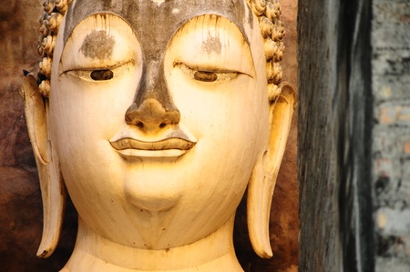 face of buddha statue の写真素材