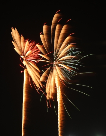 National Fireworks, Thailandの写真素材