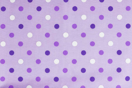 Polka dot fabric for backgroundの写真素材