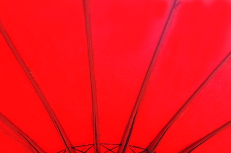 Red umbrella textureの写真素材