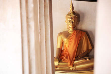  buddha statue ,Wat Phutthaisawan , Ayutthaya ,Thailandの写真素材