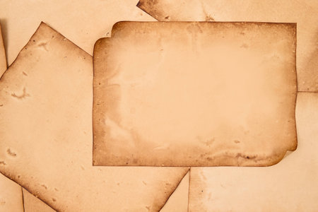 old papers textureの写真素材