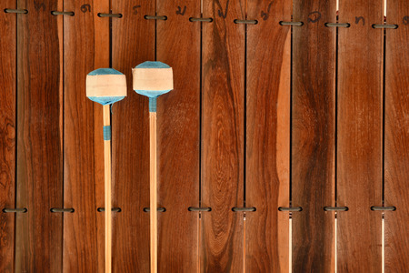 Thai musical instrument (Alto xylophone)