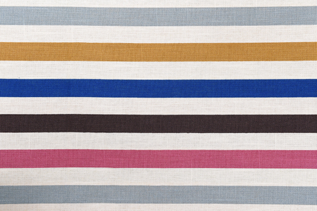 Colorful striped fabric texture.の写真素材