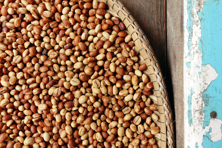 Coffee beans for backgrounds or texturesの写真素材
