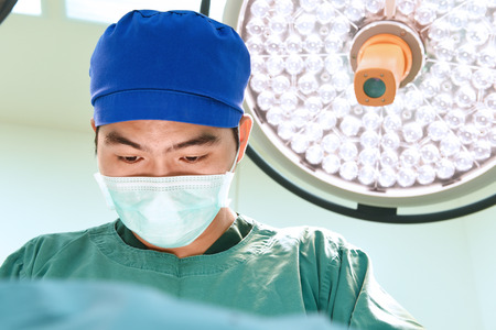 veterinarian surgery in operation roomの写真素材
