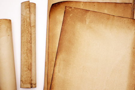 old paper texture for backgroundの写真素材