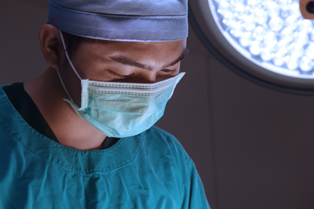 veterinarian surgery in operation roomの写真素材