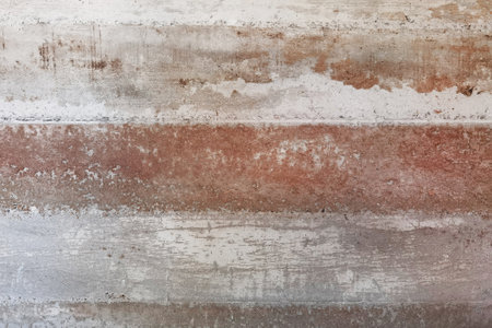 close up of concrete cement textured wall for backgroundの写真素材