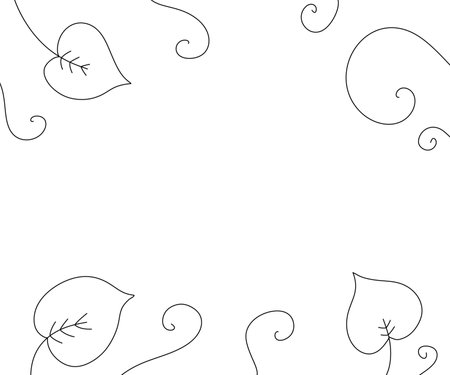 templates for design drawn by hand, lines on a white background, with botanical elements, abstraction for stylish design, printing of cards, flyers, banners and invitations, cardsの写真素材