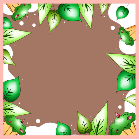 template for greeting cards, banners, flyers, hand drawn, illustration design for print, holidaysの写真素材