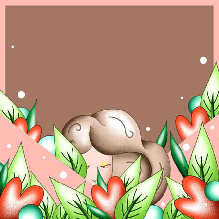 International Women's Day, template for greeting cards, banners, flyers, hand drawn, illustration design for print, March 8, holidaysの写真素材