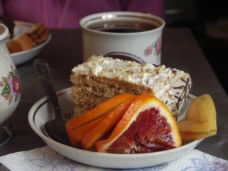 Tea party for a holidayの写真素材