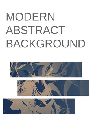 Minimum vector coverage. Contemporary abstract cover. Rich design of VIP. Future futuristic template with abstract current forms for banner design, poster, booklet, report, journal.のイラスト素材