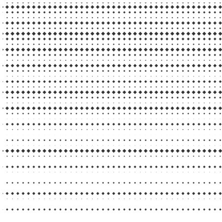 Abstract halftone texture with rhombuses. Vector. Modern background for posters, websites, web pages, business cards, postcards, interior design. Punk, pop, grunge in vintage style. Minimalism.のイラスト素材