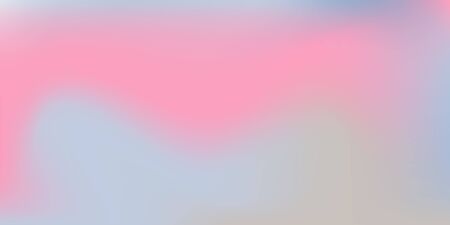Blurred bright colors mesh background.  Colorful rainbow gradient.   Creative neon template for banner.   Easily editable soft colored vector illustration.  Bright print.のイラスト素材