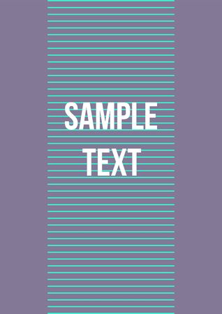 Minimum geometric coverage. Modern abstract cover from vector abstract lines.のイラスト素材