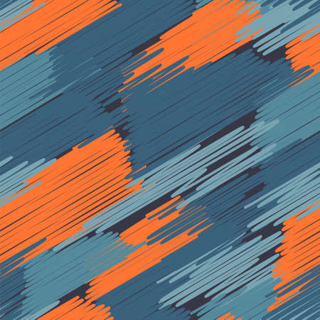 Abstract colored seamless background of doodle.のイラスト素材