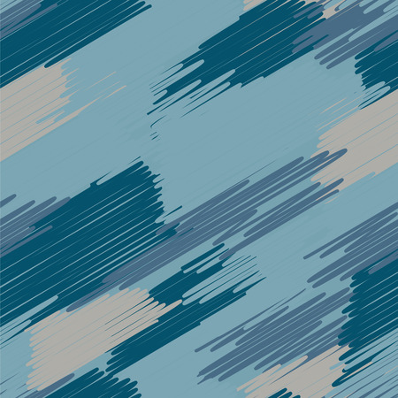 Abstract colored seamless background of doodle. Multicolored doodles are drawn with a felt pen randomly. Suitable for fabric, packaging, wallpaper. Vector illustration.のイラスト素材