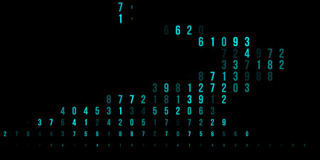 A modern design for digital wallpaper design. Concept business background. Abstract technical...