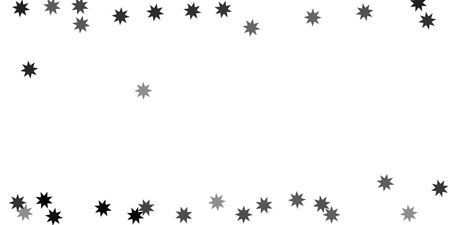 Silver star of confetti. Falling stars on a white background. Illustration of flying shiny stars. Decorative element. Suitable for your design, cards, invitations, gift, vip. のイラスト素材