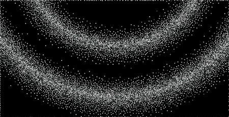 Silvery small confetti pattern designのイラスト素材