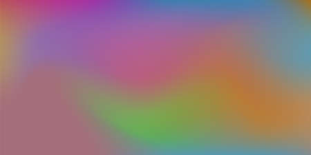 Mesh holographic foil.  Trendy creative vector cosmic gradient.  Smooth blend banner template.  Easily editable soft colored vector illustration.  Bright print.のイラスト素材