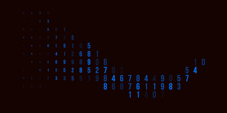 A modern design for digital wallpaper design. Concept business background.のイラスト素材