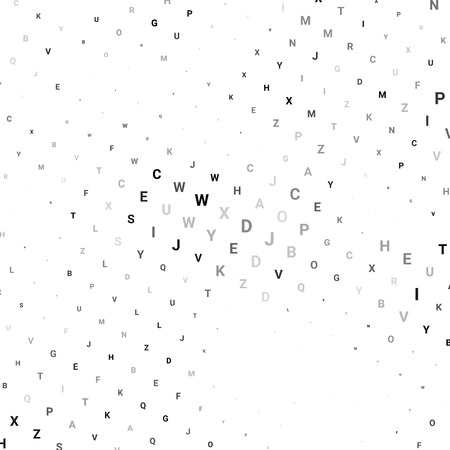 Abstract halftone texture with letters. Vector. Modern background for posters, websites, web pages, business cards, postcards, interior design. Punk, pop, grunge in vintage style. Minimalism.のイラスト素材