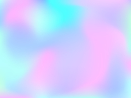 Abstract blurred gradient mesh background. Colorful smooth banner template.Trendy creative vector. Intense blank Holographic spectrum gradient for cover.のイラスト素材