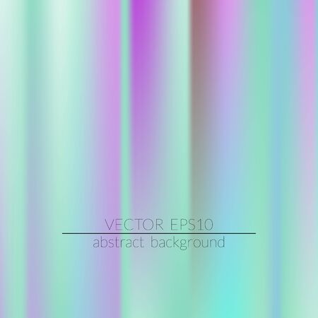 Foil hologram modern deep background.  Vivid smooth mesh blurred futuristic template. Trendy creative vector. Intense blank Holographic spectrum gradient for printed products, covers.のイラスト素材