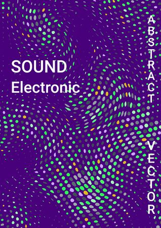 Minimum vector coverage. Musical cover for your design.  Business vector template.のイラスト素材