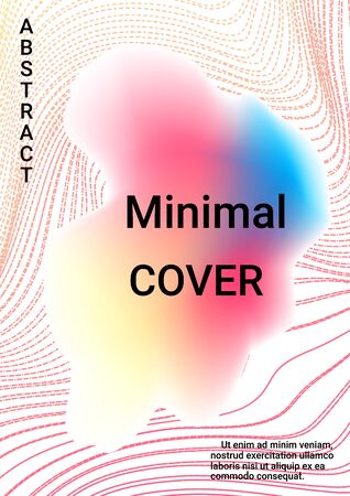 Modern abstract background. Cover music album. Business concept illustration.のイラスト素材