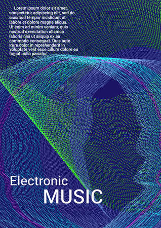 Minimum vector coverage.  Creative fluid colors backgrounds.  Sound flyer to create trendy abstract cover, banner, poster, booklet.のイラスト素材