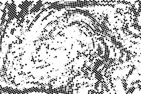 Halftone texture with dots. Vector. Modern background for posters, websites, web pages, business cards, postcards, interior design. Punk, pop, grunge in vintage style Minimalismのイラスト素材