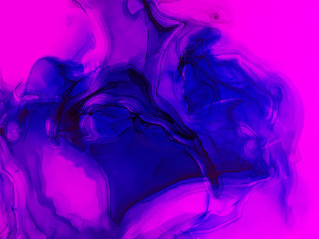 Blue alcohol ink. Magenta Dynamic Spooky. Bright pink abstraction for your design. Modern watercolor with marble effect.の写真素材
