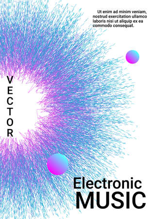 Artistic cover design. Modern abstract background. Creative fluid colors backgrounds.のイラスト素材