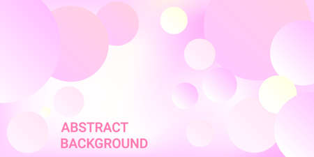 Ball shape gradients. Futuristic abstract background. Bright gradient. Vector 3d illustration. Background picture with balls for banner, poster, cover design.のイラスト素材