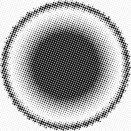 Halftone texture with dots. Vector. Modern background for posters, websites, web pages, business cards, postcards, interior design. Punk, pop, grunge in vintage style Minimalismのイラスト素材