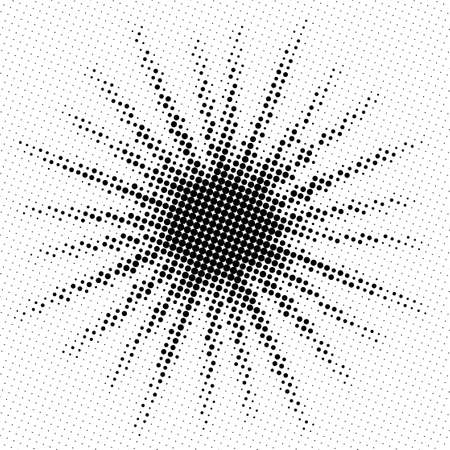 Halftone texture with dots. Vector. Modern background for posters, websites, web pages, business cards, postcards, interior design. Punk, pop, grunge in vintage style Minimalismのイラスト素材