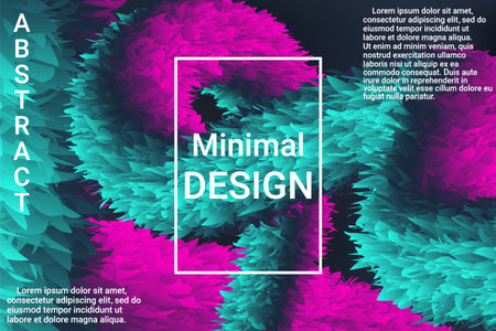 Futuristic Abstract Background. 3d Abstract liquid fluid color shape. creative vector concept....