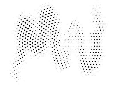 Abstract halftone texture with dots. Vector. Modern background for posters, websites, web pages, business cards, postcards, interior design. Punk, pop, grunge in vintage style. minimalism.のイラスト素材