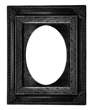 Beautiful black frame の写真素材