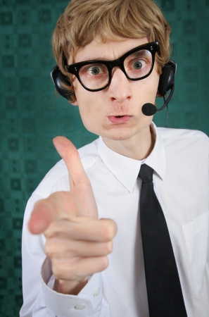 Hilarious customer service の写真素材